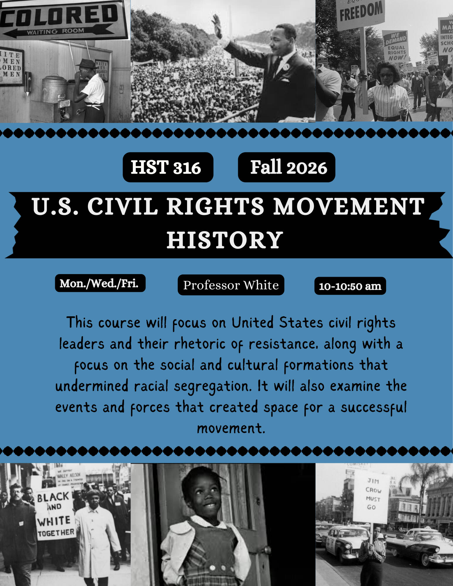 HST 316 U.S. Civil Rights Movement History